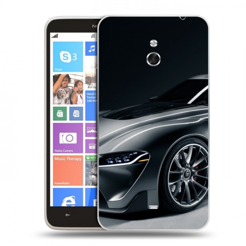 Дизайнерский пластиковый чехол для Nokia Lumia 1320 Toyota