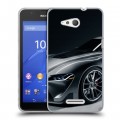 Дизайнерский пластиковый чехол для Sony Xperia E4g Toyota