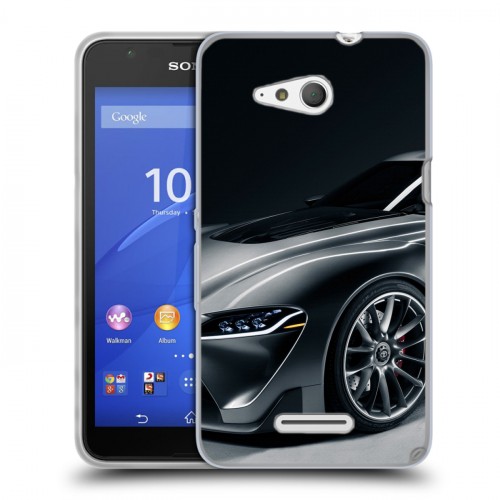 Дизайнерский пластиковый чехол для Sony Xperia E4g Toyota