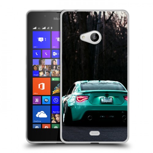 Дизайнерский пластиковый чехол для Microsoft Lumia 540 Toyota