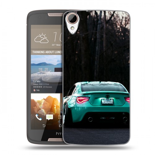 Дизайнерский силиконовый чехол для HTC Desire 828 Toyota