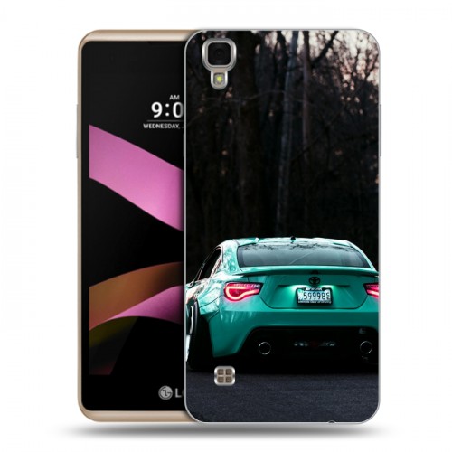 Дизайнерский пластиковый чехол для LG X Style Toyota