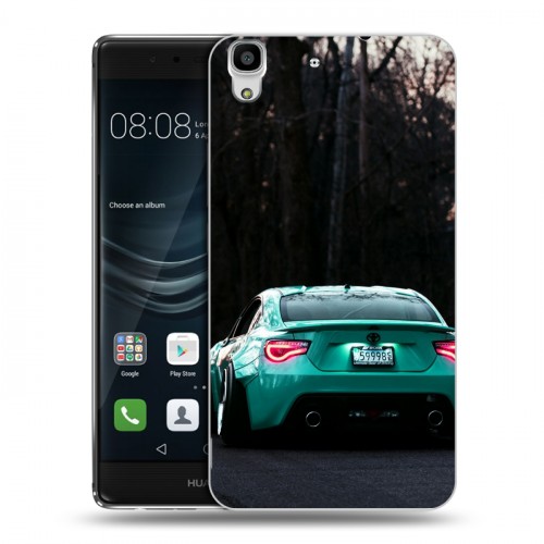 Дизайнерский пластиковый чехол для Huawei Y6II Toyota