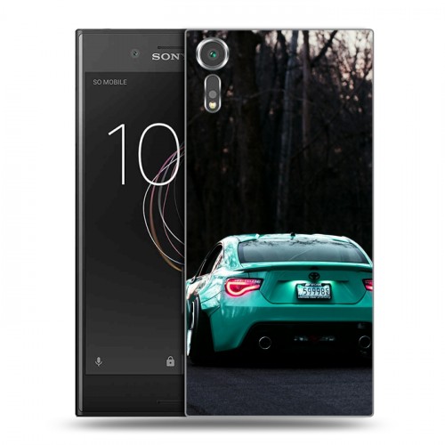 Дизайнерский пластиковый чехол для Sony Xperia XZs Toyota