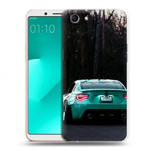 Дизайнерский пластиковый чехол для OPPO A83 Toyota