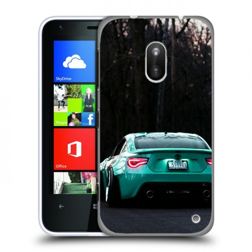 Дизайнерский пластиковый чехол для Nokia Lumia 620 Toyota