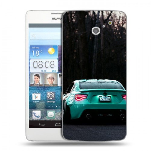 Дизайнерский пластиковый чехол для Huawei Ascend D2 Toyota