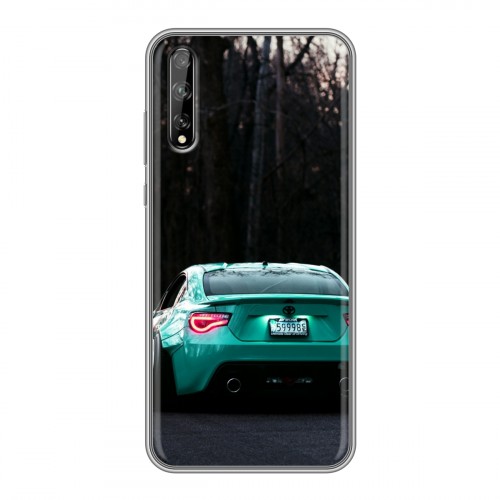 Дизайнерский силиконовый чехол для Huawei Y8p Toyota