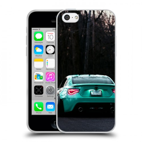 Дизайнерский пластиковый чехол для Iphone 5c Toyota