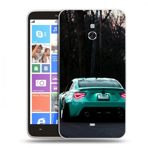 Дизайнерский пластиковый чехол для Nokia Lumia 1320 Toyota