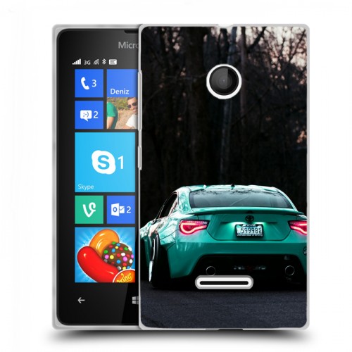 Дизайнерский пластиковый чехол для Microsoft Lumia 435 Toyota