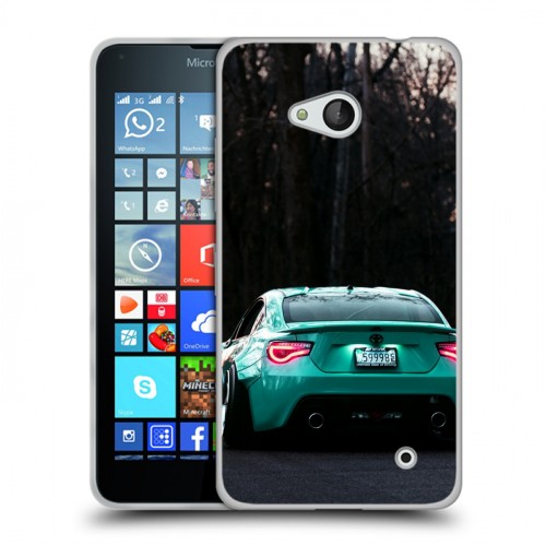 Дизайнерский пластиковый чехол для Microsoft Lumia 640 Toyota