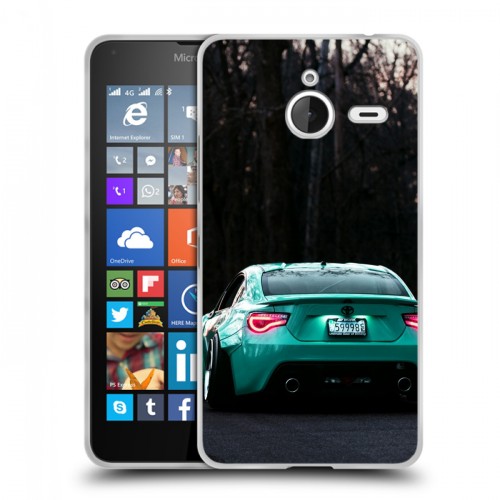 Дизайнерский пластиковый чехол для Microsoft Lumia 640 XL Toyota