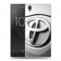 Дизайнерский пластиковый чехол для Sony Xperia L1 Toyota