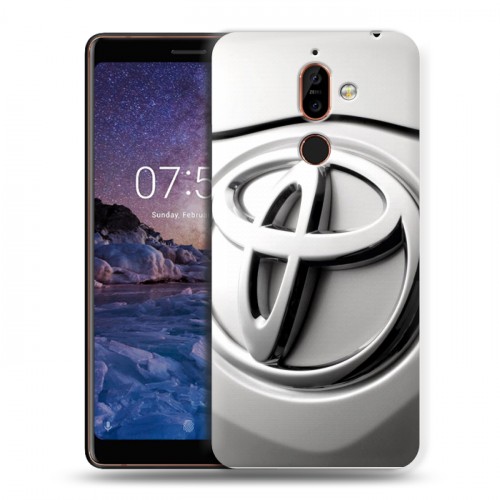 Дизайнерский пластиковый чехол для Nokia 7 Plus Toyota