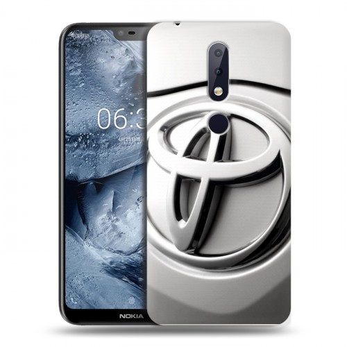 Дизайнерский пластиковый чехол для Nokia 6.1 Plus Toyota