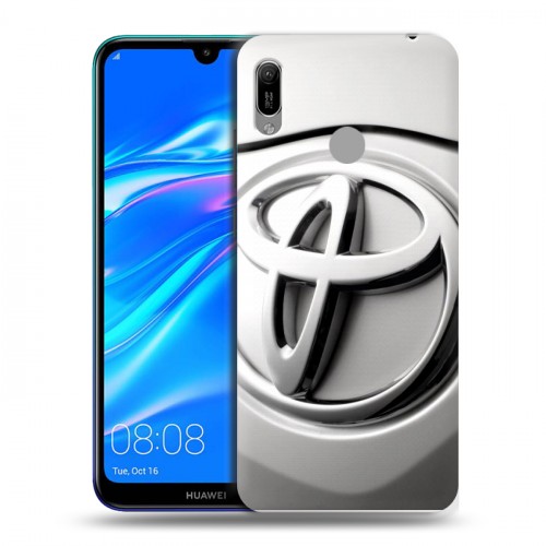 Дизайнерский пластиковый чехол для Huawei Y6 (2019) Toyota