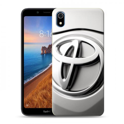 Дизайнерский силиконовый чехол для Xiaomi RedMi 7A Toyota