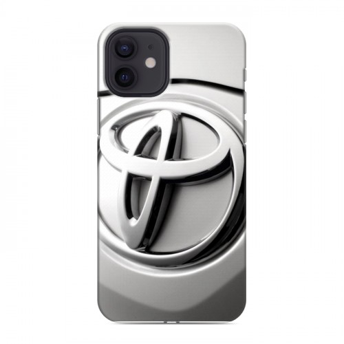 Дизайнерский силиконовый чехол для Iphone 12 Toyota