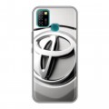 Дизайнерский силиконовый с усиленными углами чехол для Infinix Hot 10 Lite Toyota