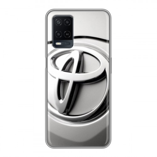 Дизайнерский силиконовый чехол для OPPO A54 Toyota