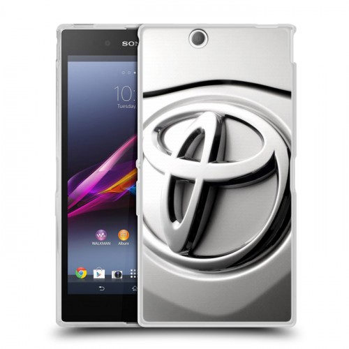 Дизайнерский пластиковый чехол для Sony Xperia Z Ultra  Toyota