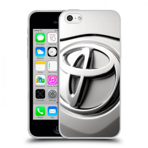 Дизайнерский пластиковый чехол для Iphone 5c Toyota