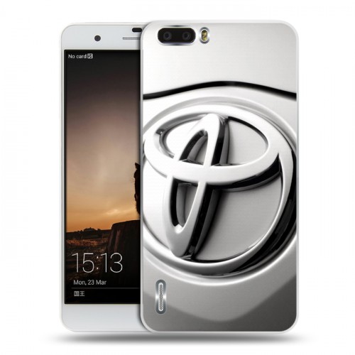 Дизайнерский пластиковый чехол для Huawei Honor 6 Plus Toyota