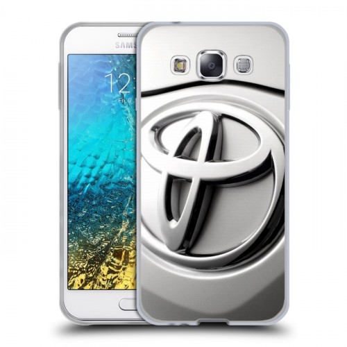 Дизайнерский пластиковый чехол для Samsung Galaxy E5 Toyota