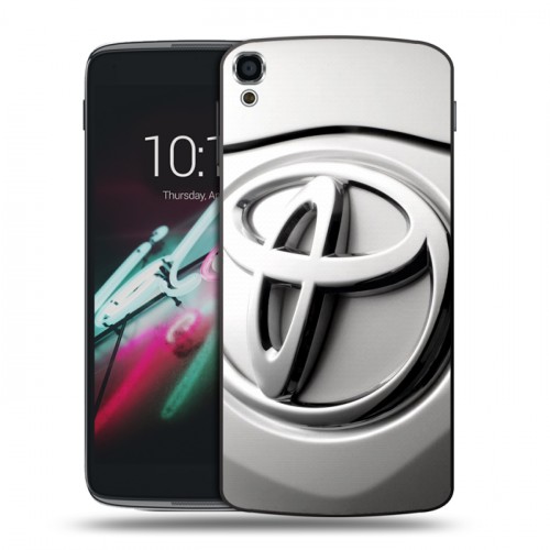 Дизайнерский пластиковый чехол для Alcatel One Touch Idol 3 (5.5) Toyota