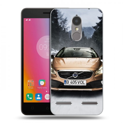 Дизайнерский силиконовый чехол для Lenovo K6 Volvo