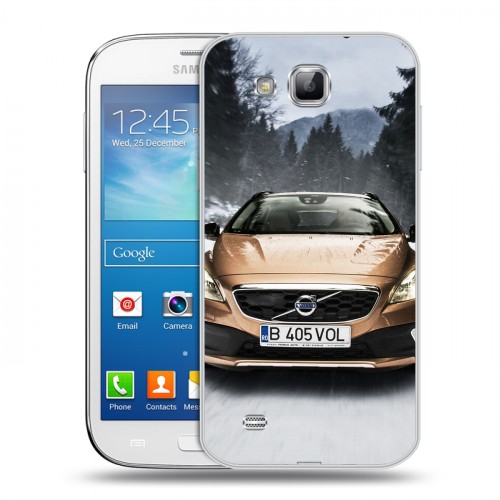 Дизайнерский пластиковый чехол для Samsung Galaxy Premier Volvo