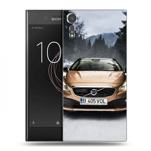 Дизайнерский пластиковый чехол для Sony Xperia XZs Volvo