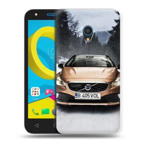 Дизайнерский пластиковый чехол для Alcatel U5 Volvo