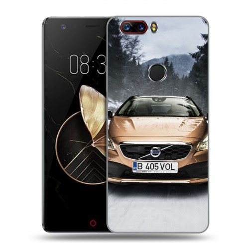 Дизайнерский пластиковый чехол для ZTE Nubia Z17 Volvo