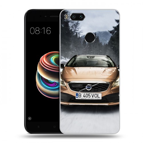Дизайнерский пластиковый чехол для Xiaomi Mi5X Volvo