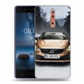 Дизайнерский пластиковый чехол для Nokia 8 Volvo