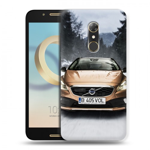 Дизайнерский силиконовый чехол для Alcatel A7 Volvo