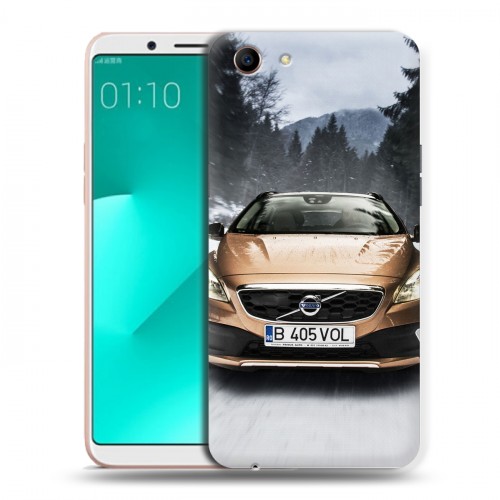 Дизайнерский пластиковый чехол для OPPO A83 Volvo