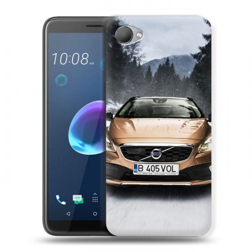 Дизайнерский пластиковый чехол для HTC Desire 12 Volvo