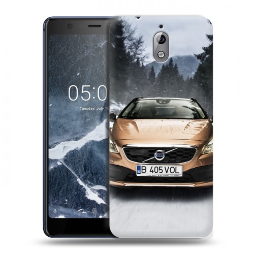 Дизайнерский пластиковый чехол для Nokia 3.1 Volvo