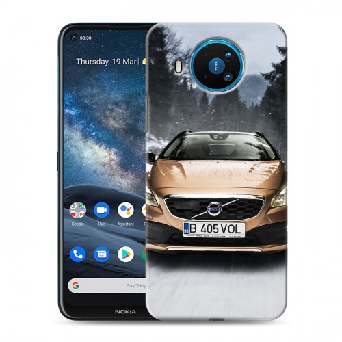 Дизайнерский силиконовый чехол для Nokia 8.3 Volvo