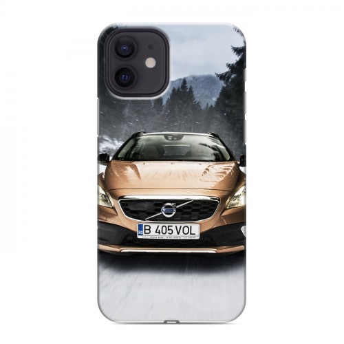 Дизайнерский силиконовый чехол для Iphone 12 Volvo