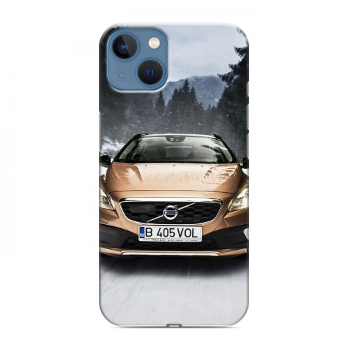 Дизайнерский силиконовый чехол для Iphone 13 Volvo