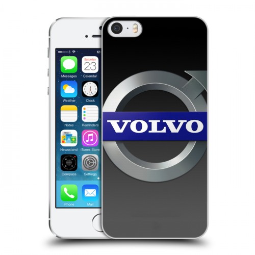 Дизайнерский пластиковый чехол для Iphone 5s Volvo