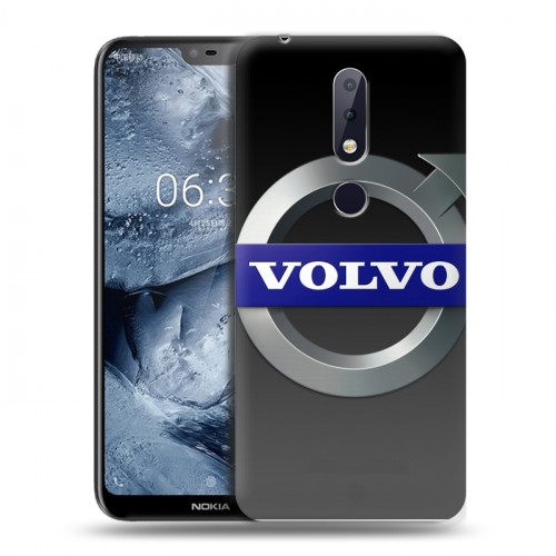 Дизайнерский пластиковый чехол для Nokia 6.1 Plus Volvo