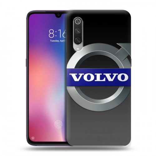 Дизайнерский силиконовый с усиленными углами чехол для Xiaomi Mi9 Volvo