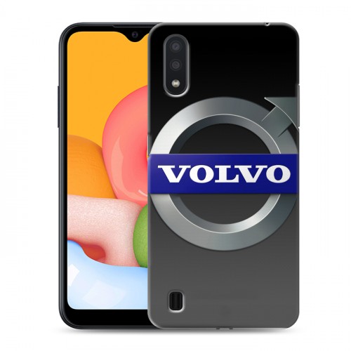 Дизайнерский силиконовый чехол для Samsung Galaxy M01 Volvo