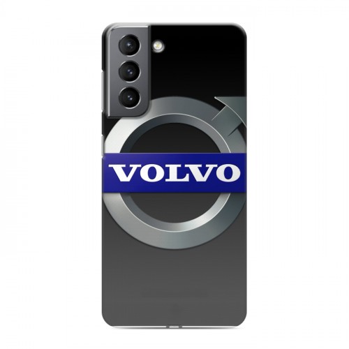 Дизайнерский пластиковый чехол для Samsung Galaxy S21 Volvo