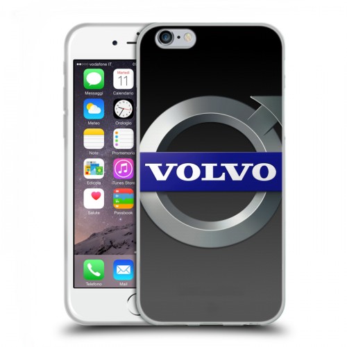 Дизайнерский пластиковый чехол для Iphone 6/6s Volvo